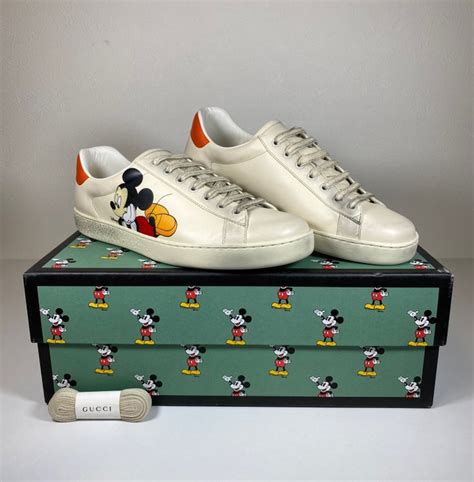 mickey mouse x gucci loafers|gucci mickey mouse low top.